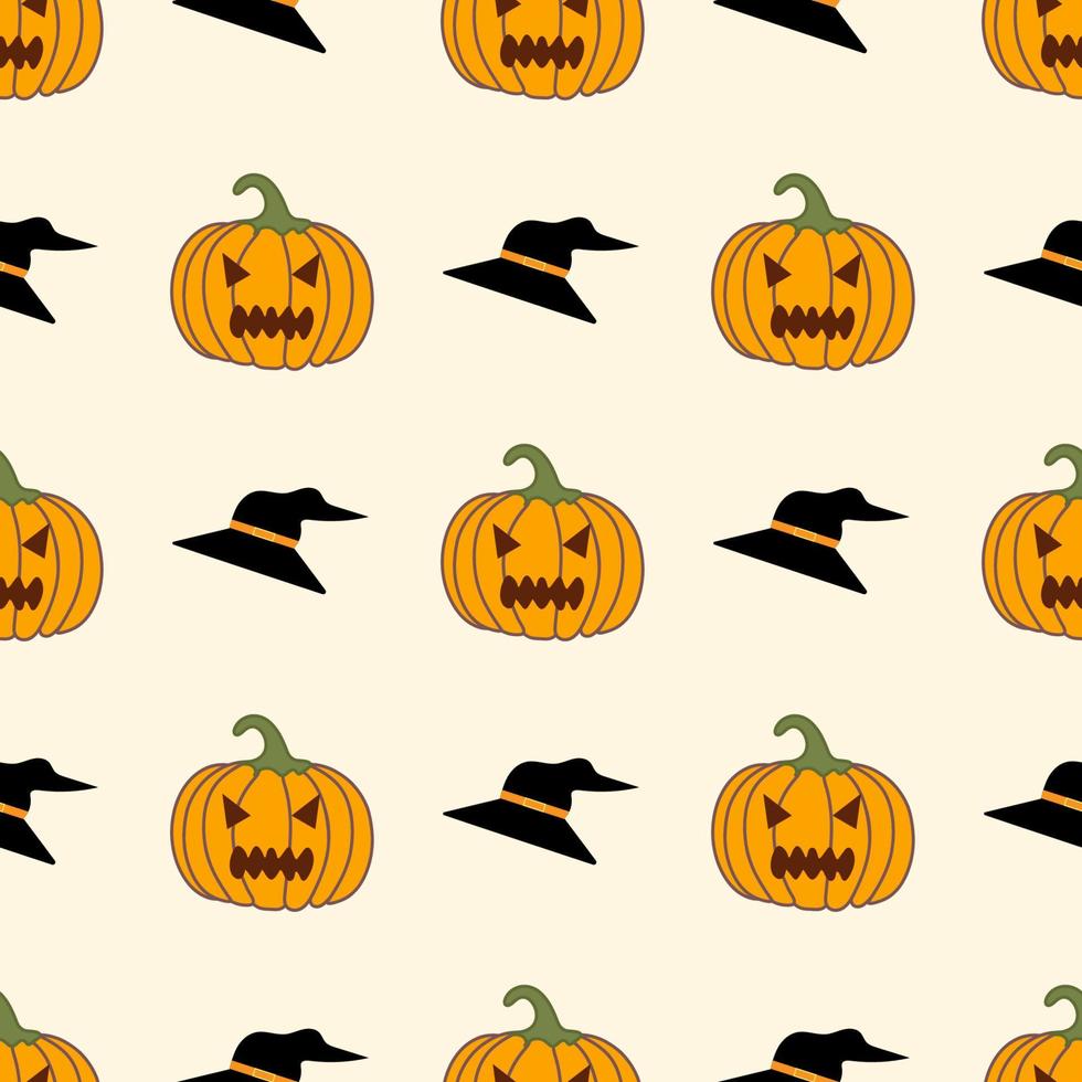 abóbora com recortes para o halloween é uma emoção maligna. imagem isolada vetorial para web design ou têxteis vetor
