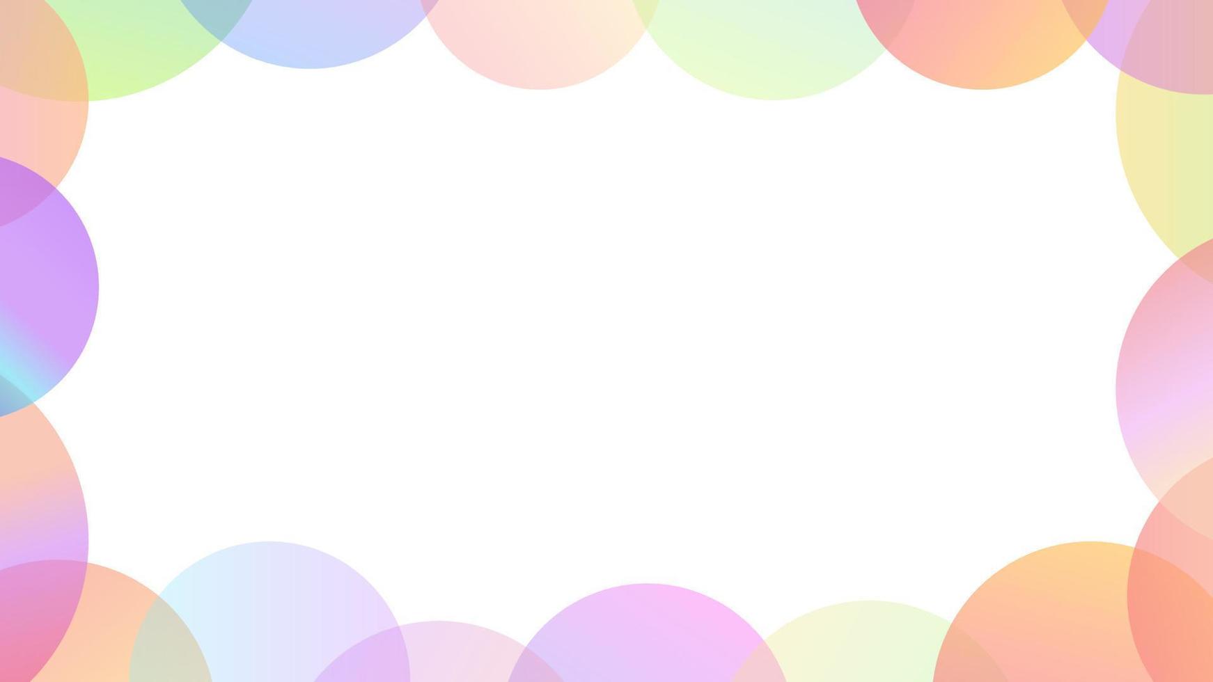 círculo redondo gradiente estético com ilustração de papel de parede de espaço de texto, perfeito para papel de parede, pano de fundo, cartão postal, plano de fundo, banner para seu projeto vetor