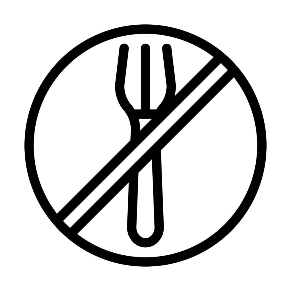 design de ícone de fome vetor