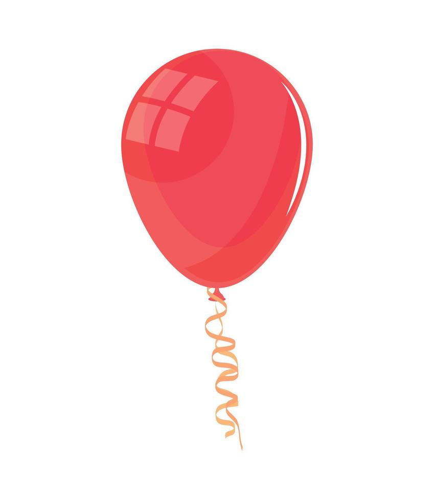 ícone de celebração de balão vetor