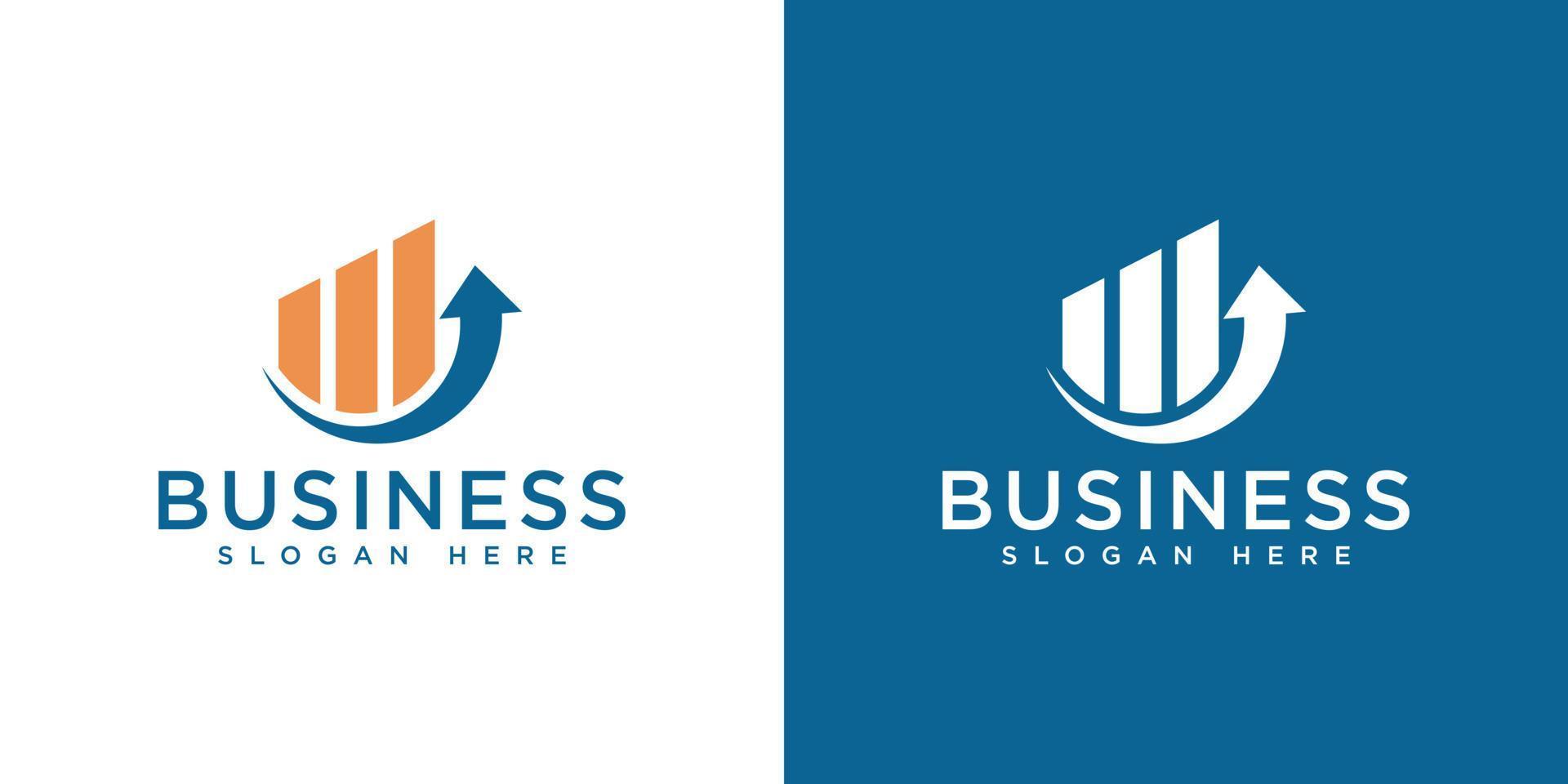 modelo de logotipo de negócios finanças design de ícone de vetor