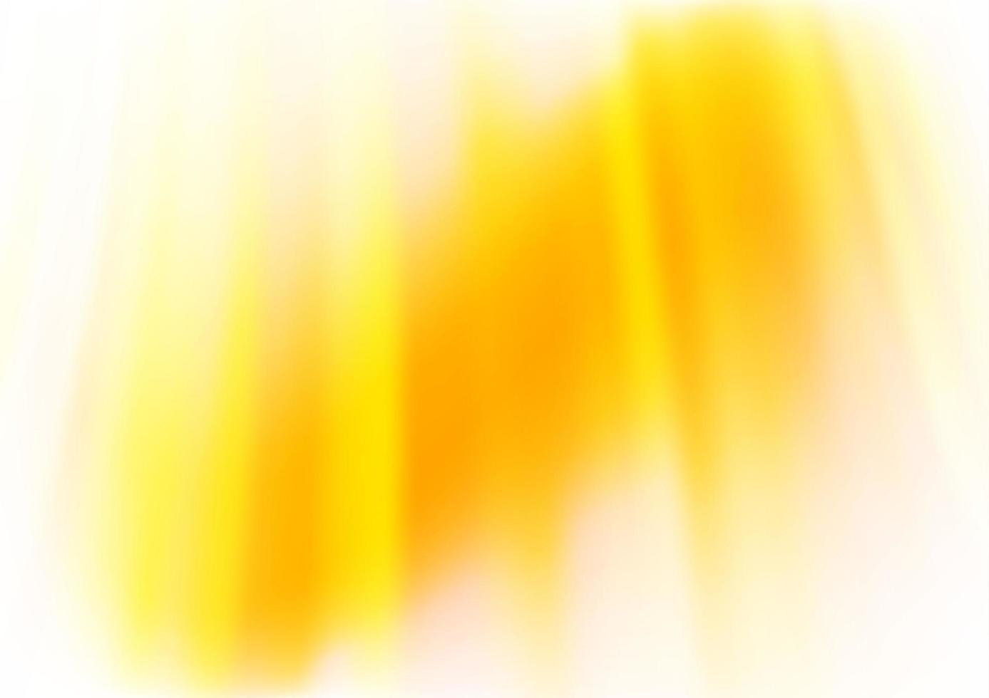 modelo de vetor amarelo e laranja claro com formas de bolha.