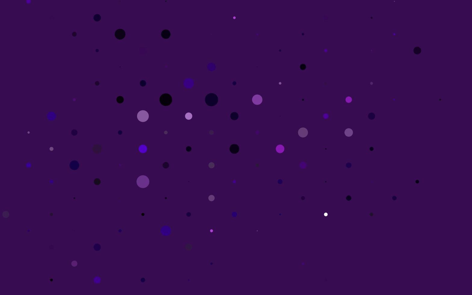 pano de fundo vector roxo claro com pontos.