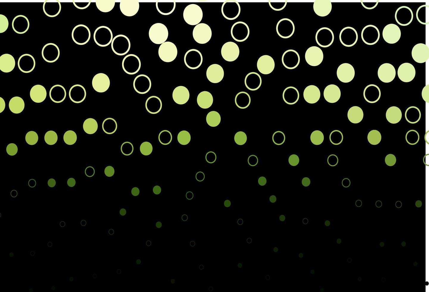 textura vector verde escuro com discos.