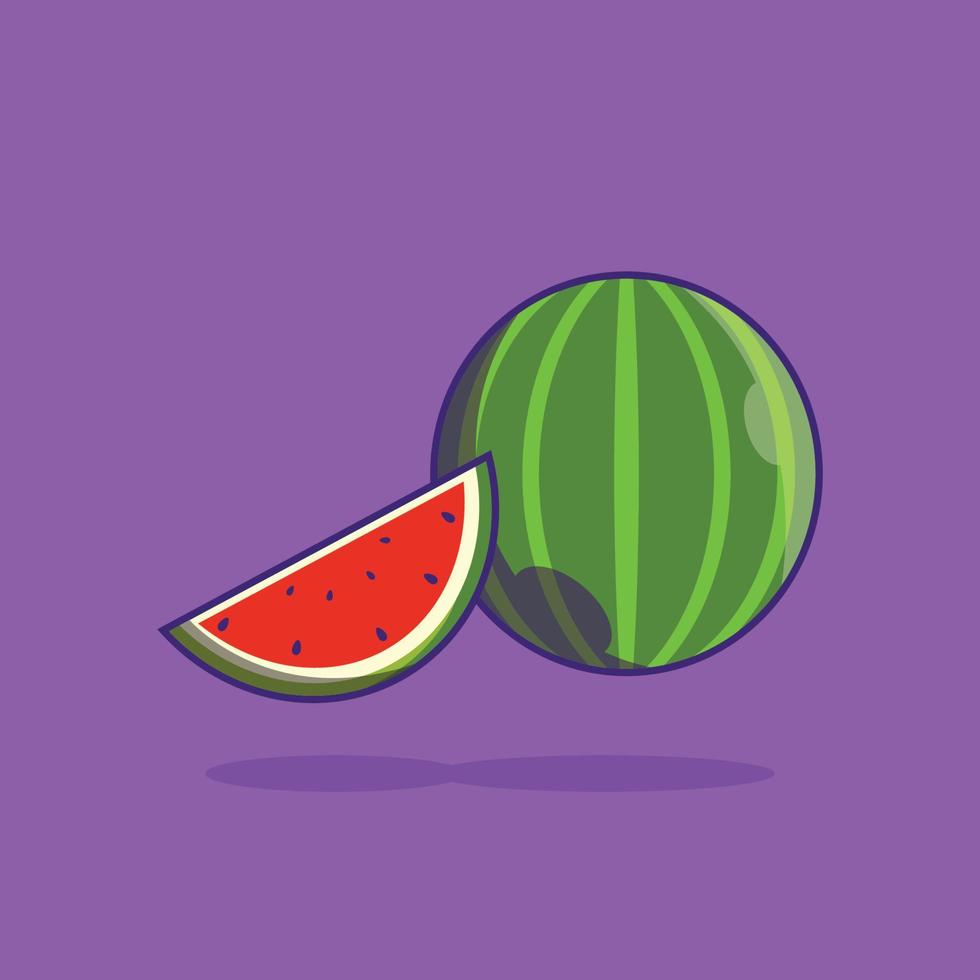 frutas frescas de ilustração vetor