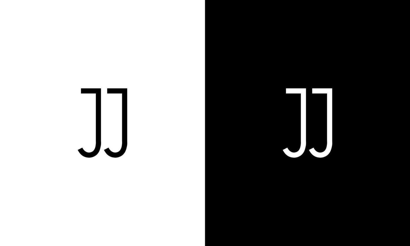 carta jj vector logotipo modelo grátis vetor grátis