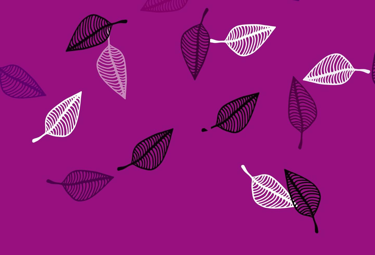 pano de fundo do doodle do vetor roxo claro.