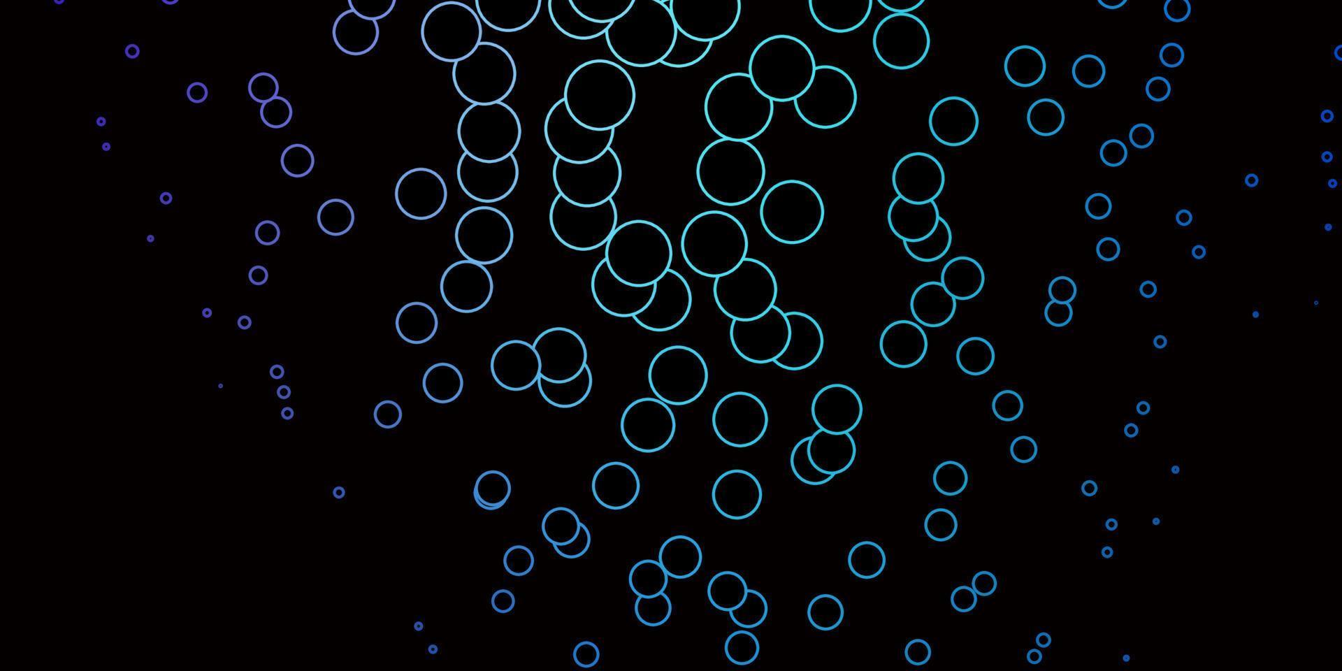 modelo de vetor rosa escuro, azul com círculos.