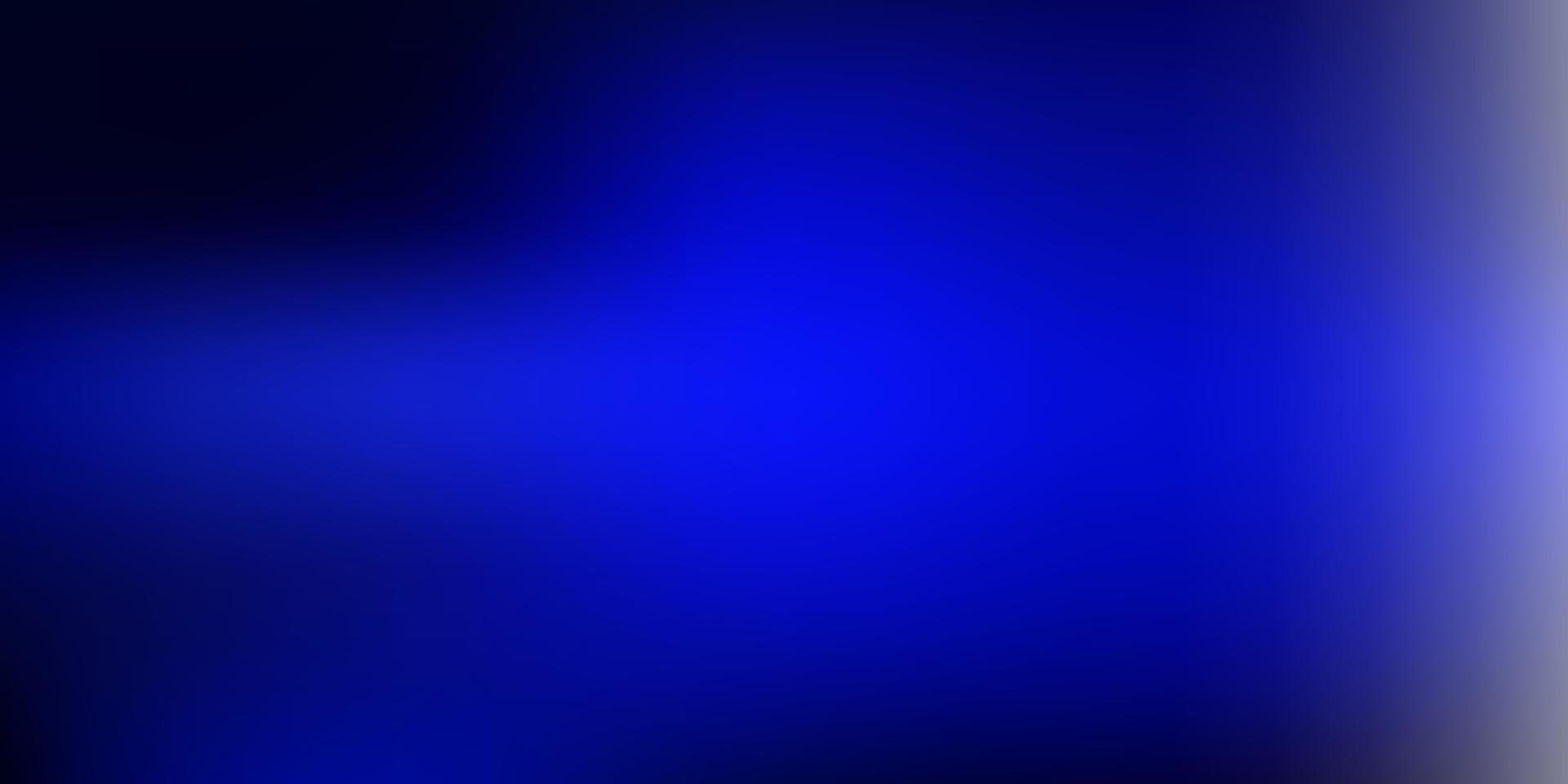 layout de borrão de gradiente de vetor azul escuro.