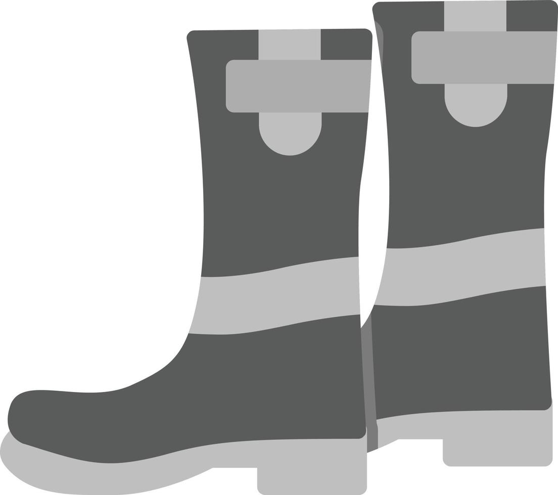ícone plano de sapatos vetor