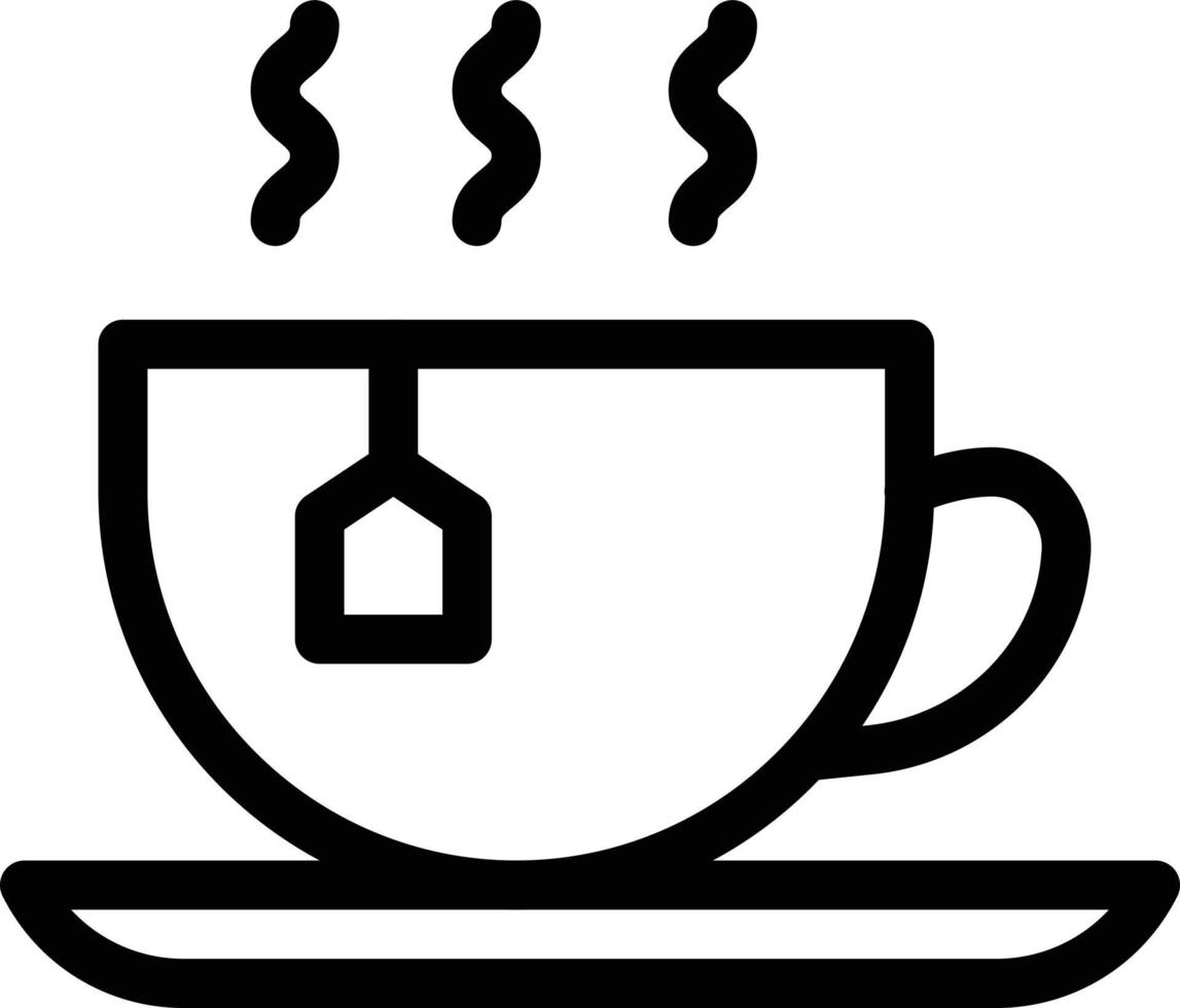 ilustração vetorial de xícara de chá em ícones de símbolos.vector de qualidade background.premium para conceito e design gráfico. vetor