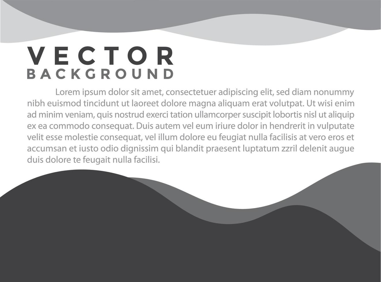 gráfico de efeito de iluminação de vetor de fundo cinza para infográfico de design de placa de texto e mensagem.