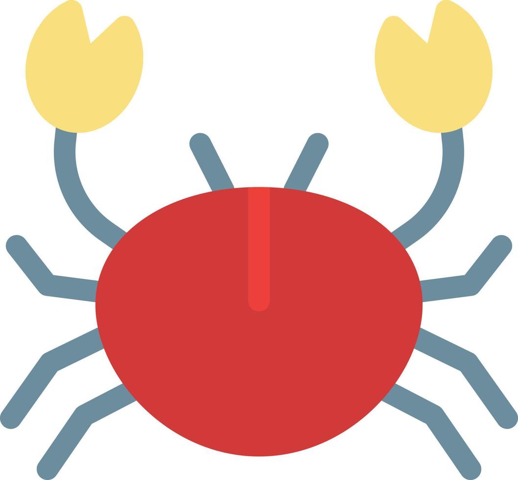 ilustração vetorial de caranguejo em ícones de símbolos.vector de qualidade background.premium para conceito e design gráfico. vetor