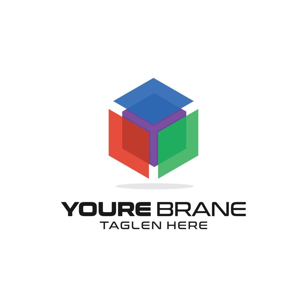 ícone do logotipo colorfuel business vetor
