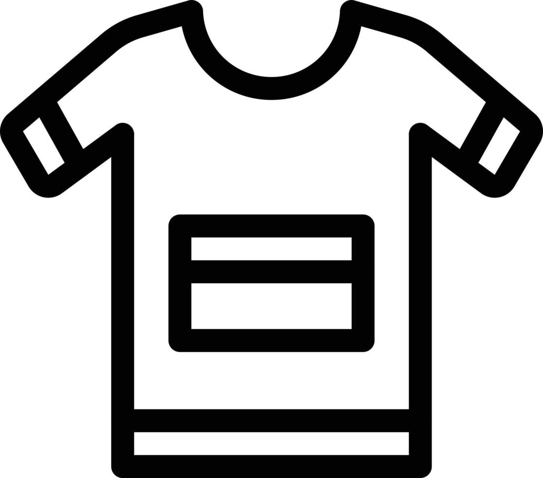 ilustração vetorial de camisa em uma qualidade background.premium icons.vector ícones para conceito e design gráfico. vetor