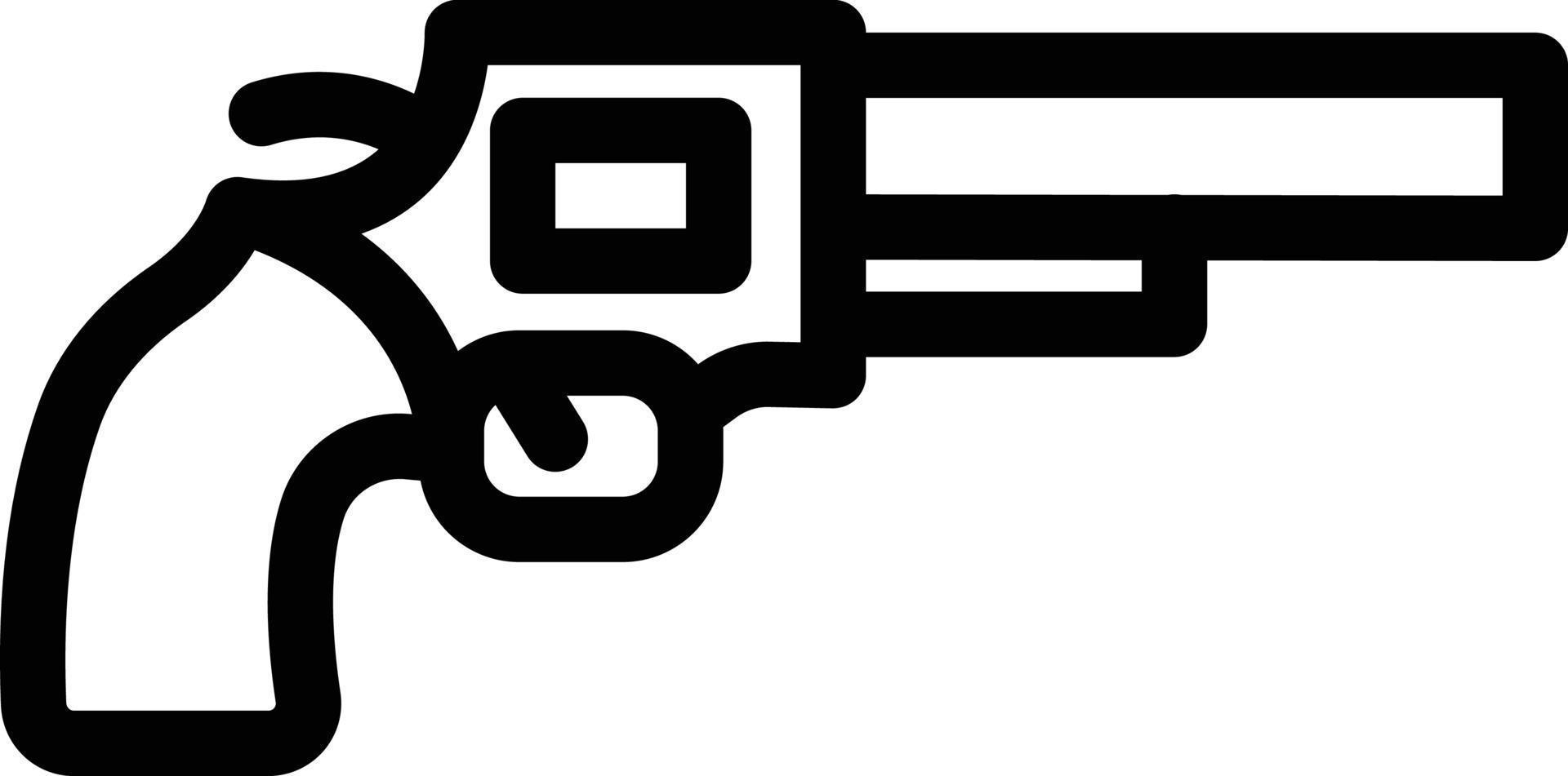 ilustração vetorial de arma em um ícones de symbols.vector de qualidade background.premium para conceito e design gráfico. vetor
