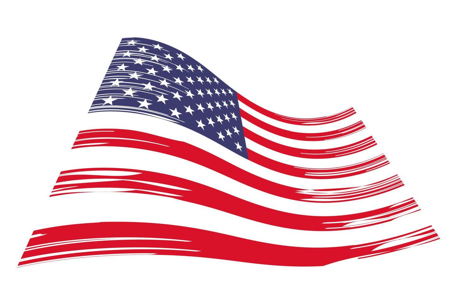 design de ilustração de ícone de vetor americano