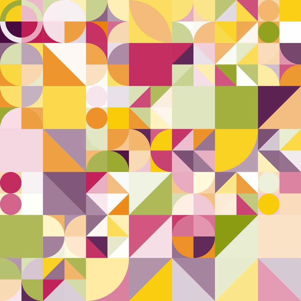fundo de textura abstrata geométrica com padrão minimalista de formas coloridas dinâmicas vetor