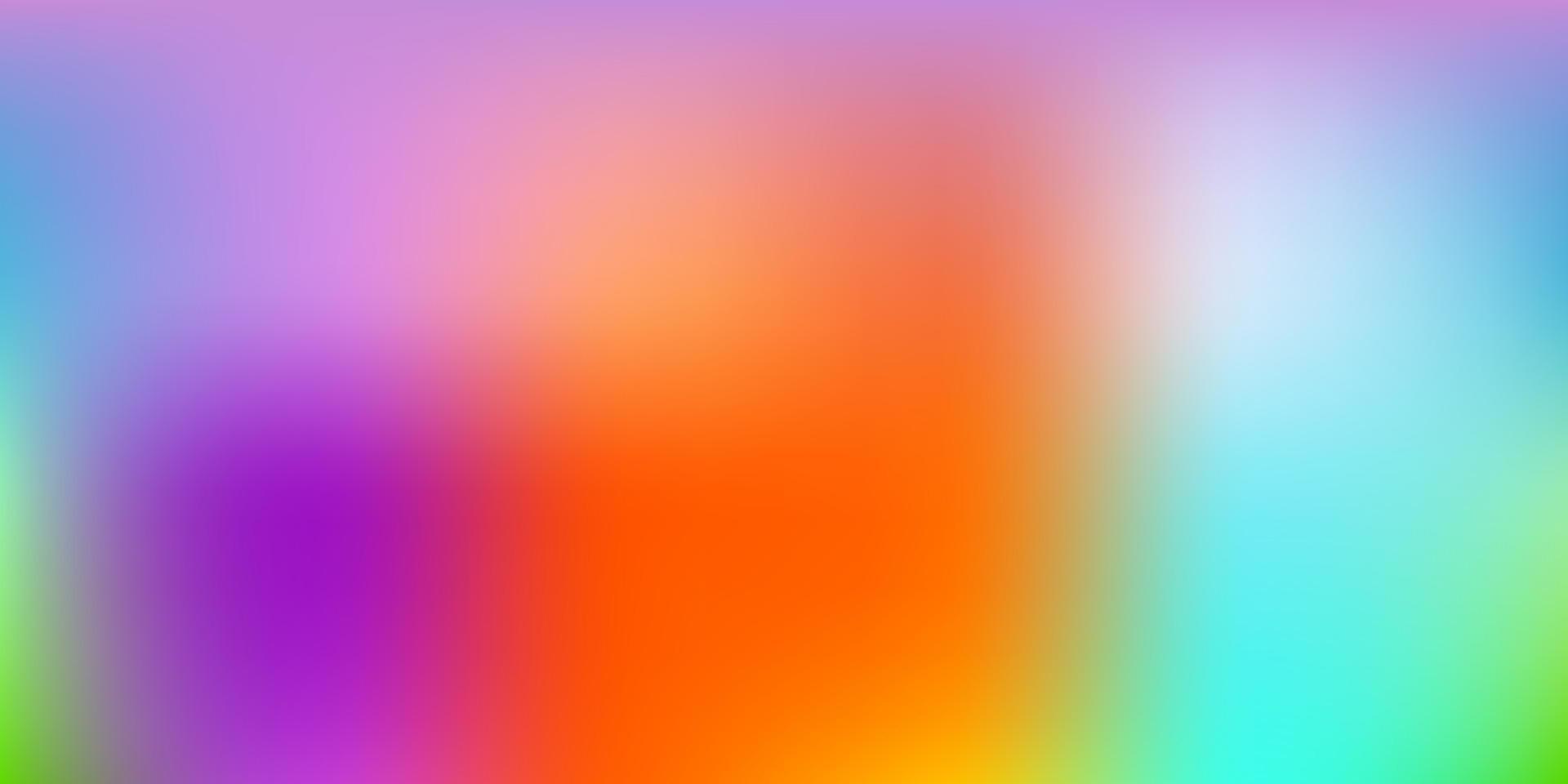 luz multicolor vetor abstrato desfocar o pano de fundo.