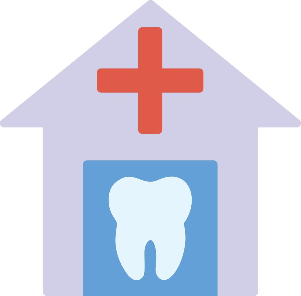 ícone plano de clínica odontológica vetor