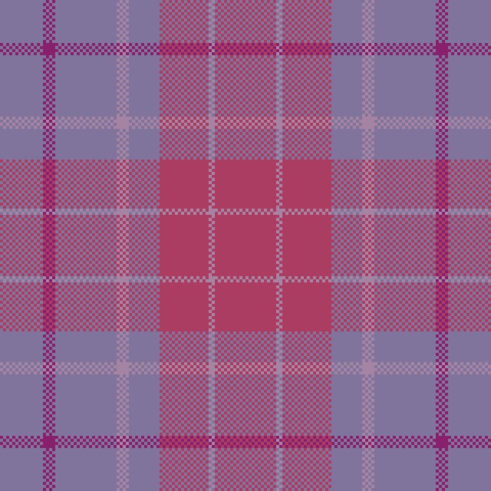 design de vetor de fundo de pixel. xadrez moderno padrão sem emenda. tecido de textura quadrada. têxtil escocês tartan. ornamento de madras de cor de beleza.