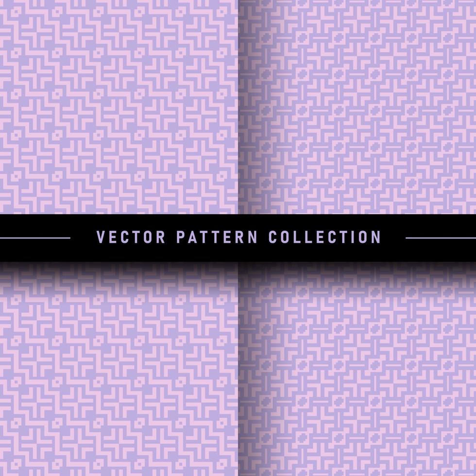 conjunto de coleção de vetores de padrão geométrico