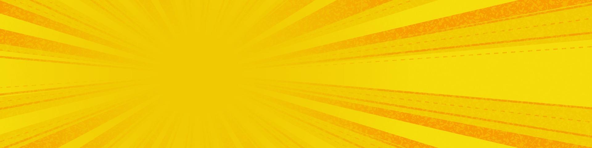 design de banner de raios solares. ilustração vetorial vetor