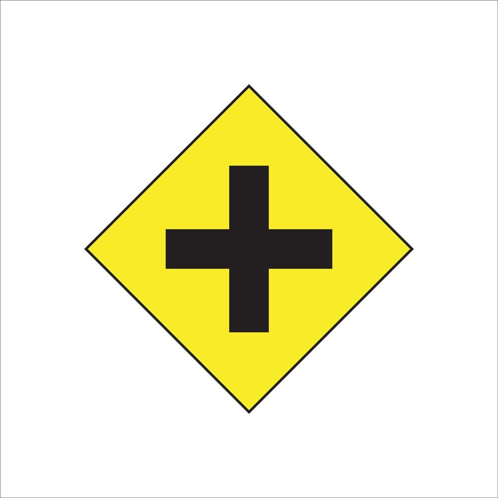 design de vetor de logotipo de ícone de sinal de trânsito