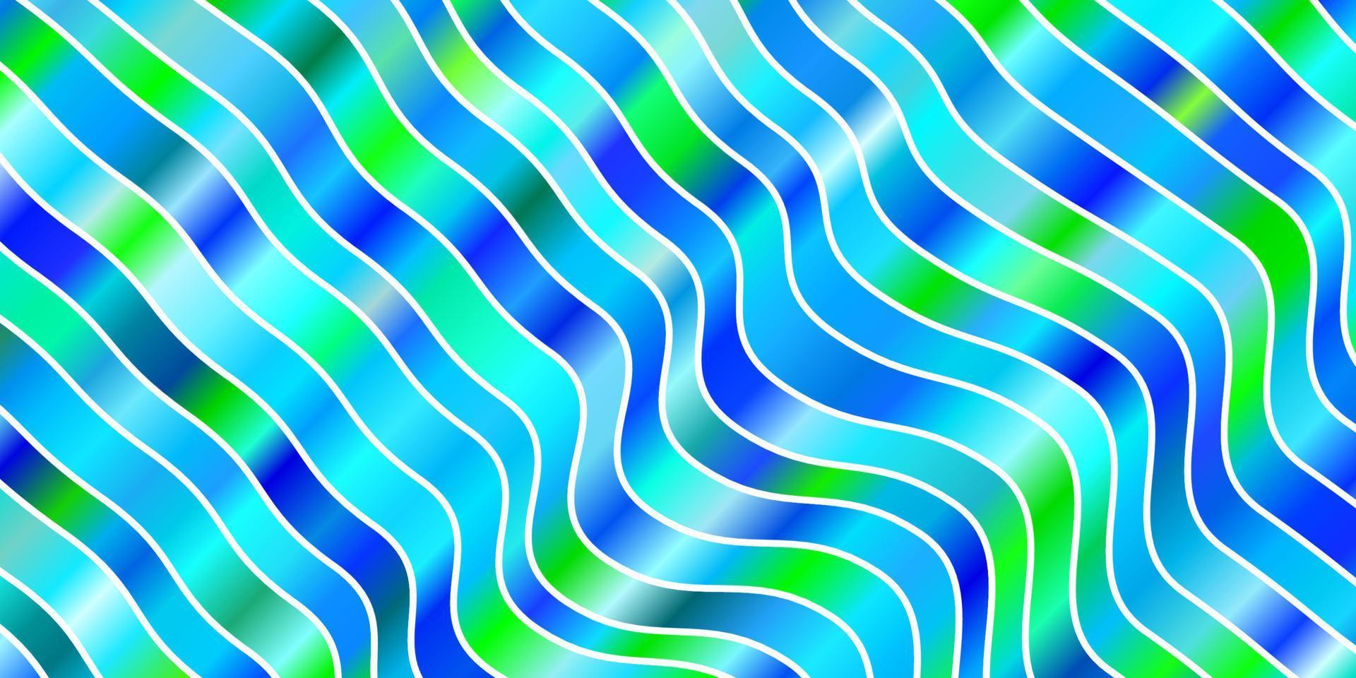 fundo vector azul e verde claro com linhas dobradas.
