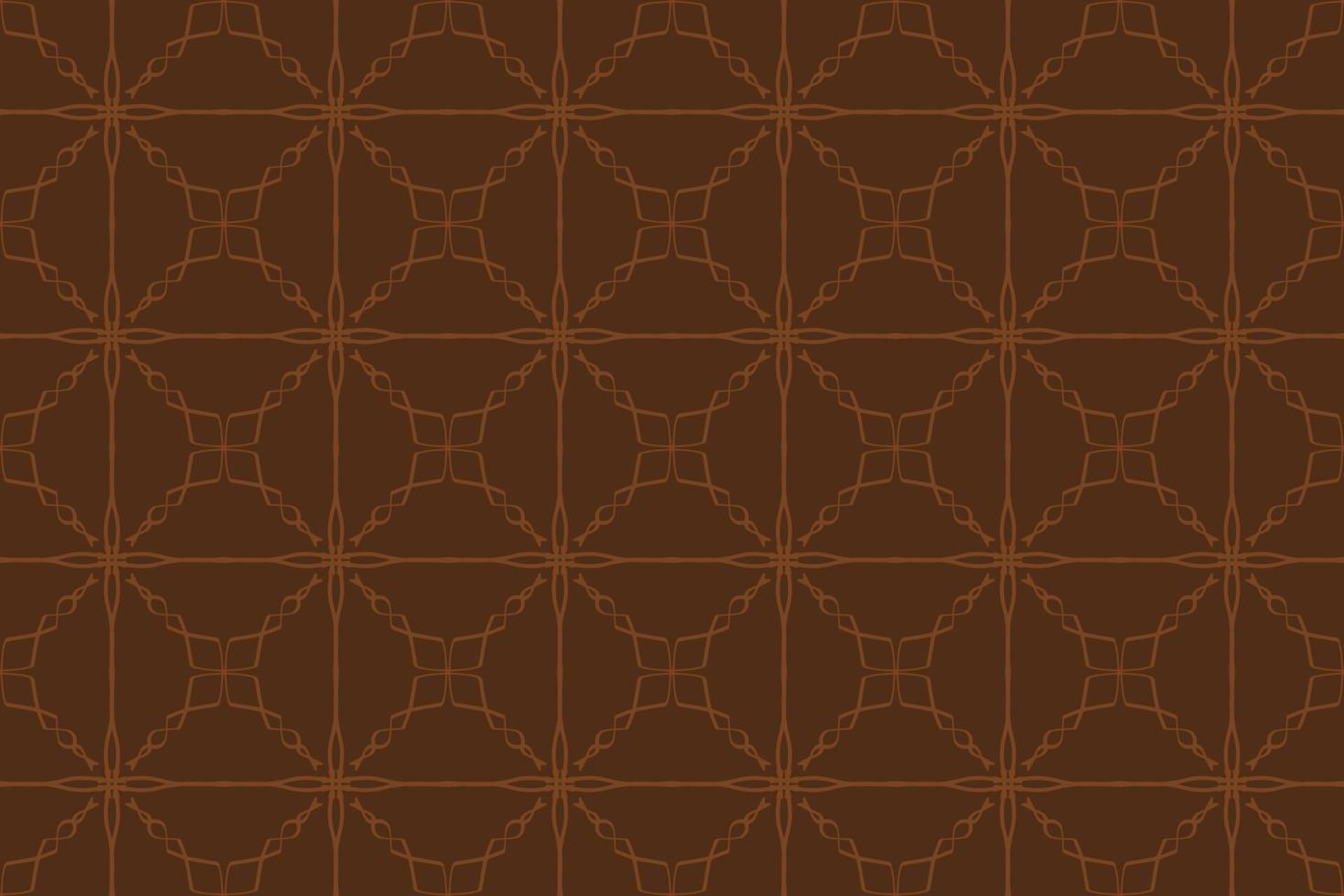 design de padrão geométrico marrom de luxo com elementos de forma tribal. ideal para design de tecido, impressão em papel e pano de fundo da web. vetor