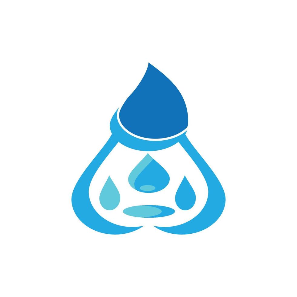 imagem de ilustração de ícone de vetor de seta de água