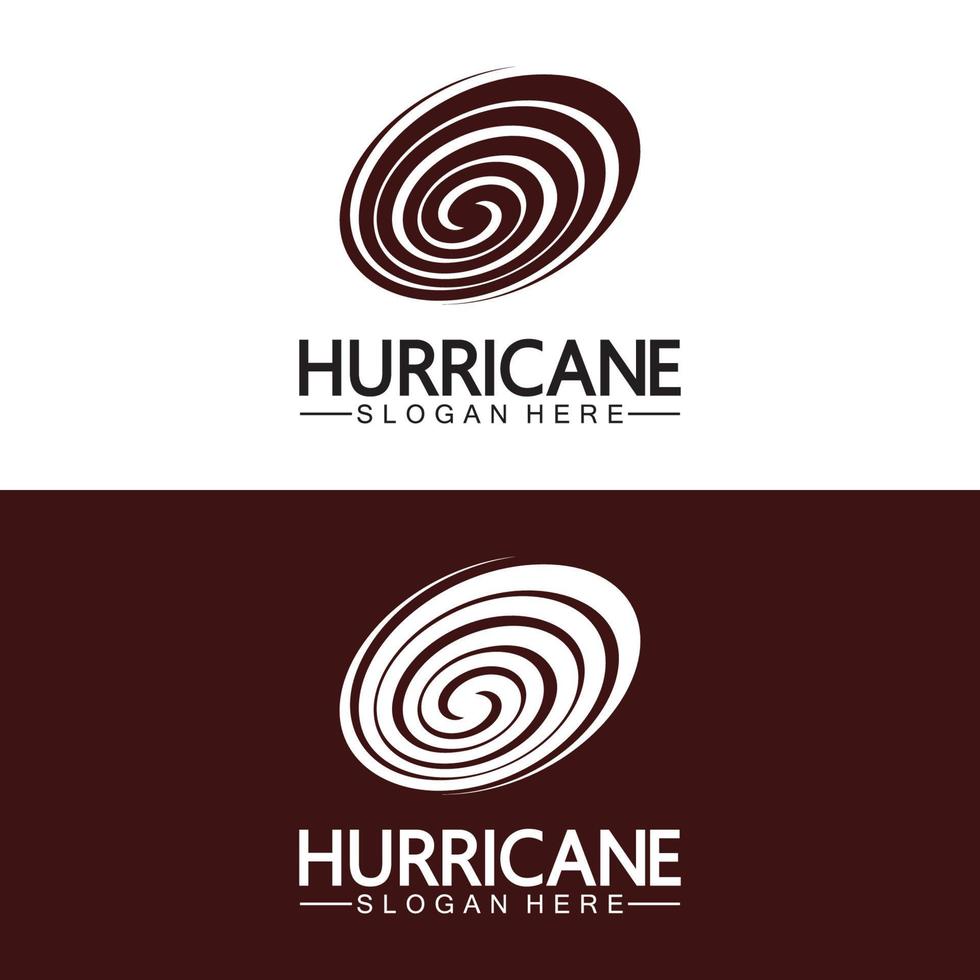 vetor de ilustração de ícone de símbolo de logotipo de furacão