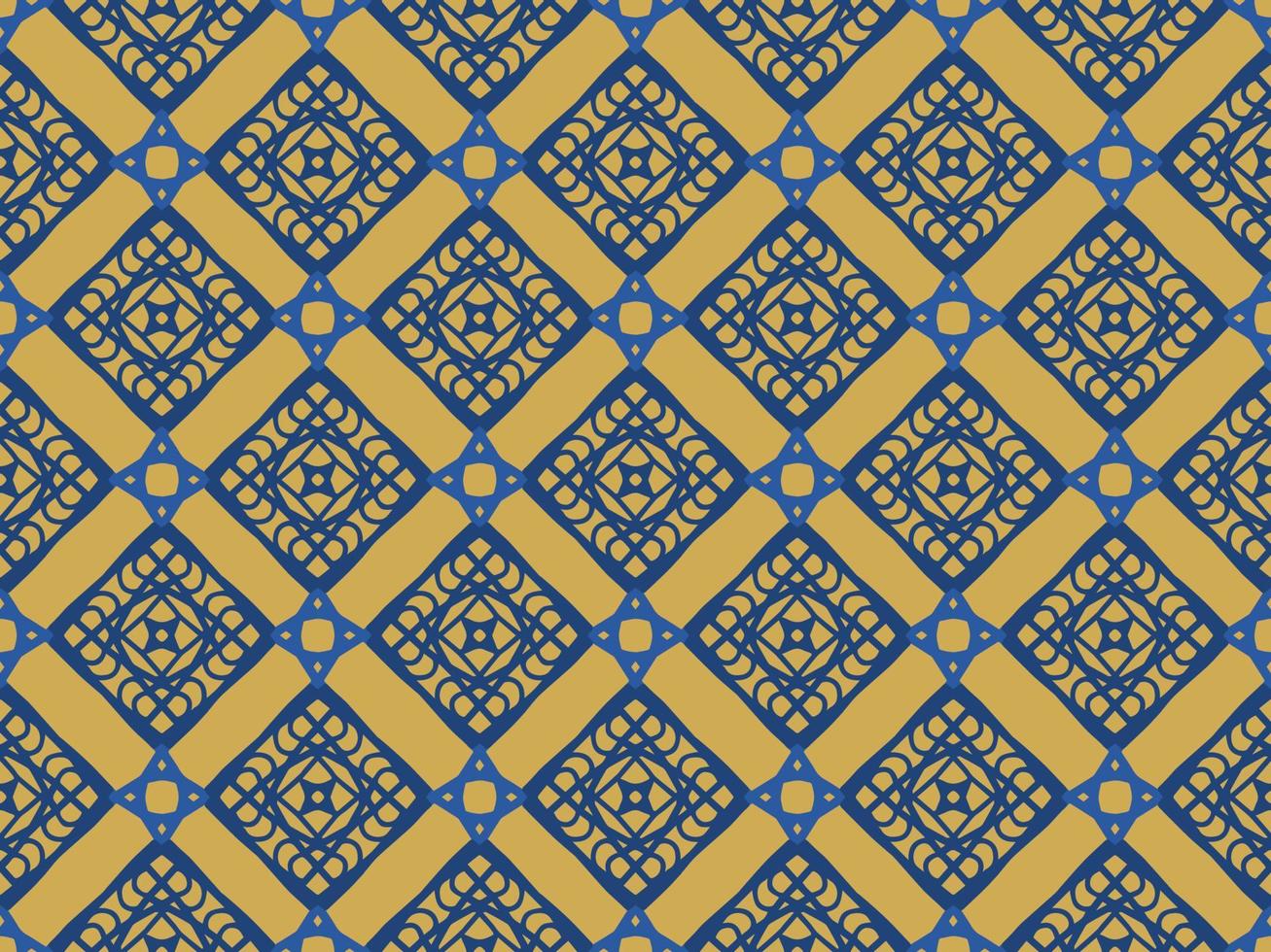 elegante sem costura padrão geométrico com forma tribal. projetado em ikat, boho, asteca, folk, motivo, estilo árabe de luxo. ideal para vestuário de tecido, cerâmica, papel de parede. ilustração vetorial. vetor