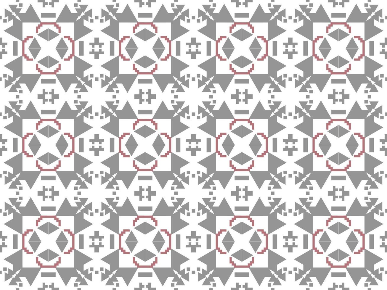 design de padrão de pixel sem costura abstrato ideal para lenço de seda, lenço, bandana, desgaste do pescoço, xale, hijab, tecido, têxtil, papel de parede, tapete, cobertor, cerâmica ou azulejos. vetor