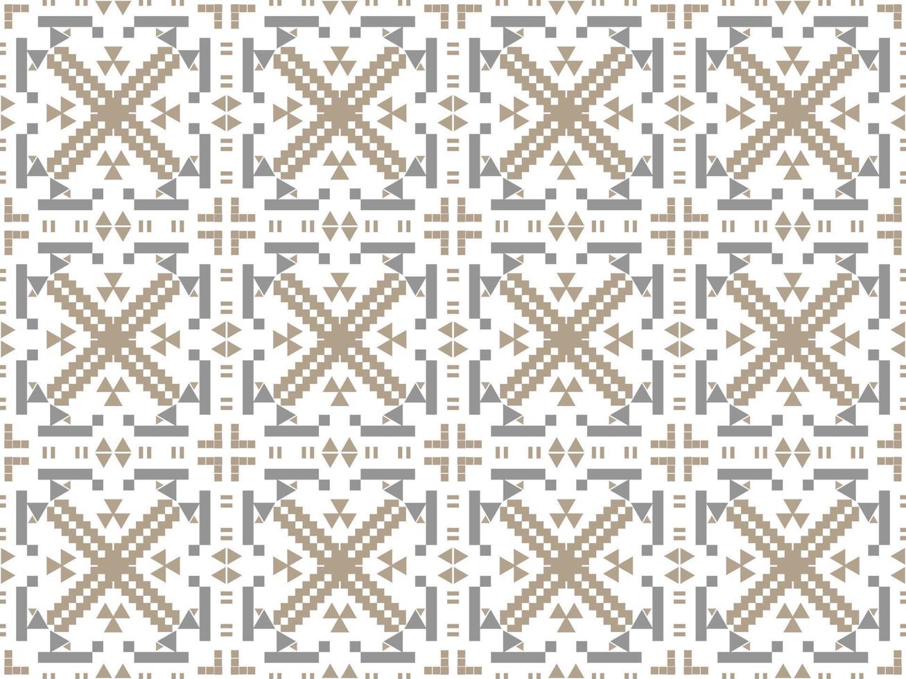 design de padrão de pixel sem costura abstrato ideal para lenço de seda, lenço, bandana, desgaste do pescoço, xale, hijab, tecido, têxtil, papel de parede, tapete, cobertor, cerâmica ou azulejos. vetor