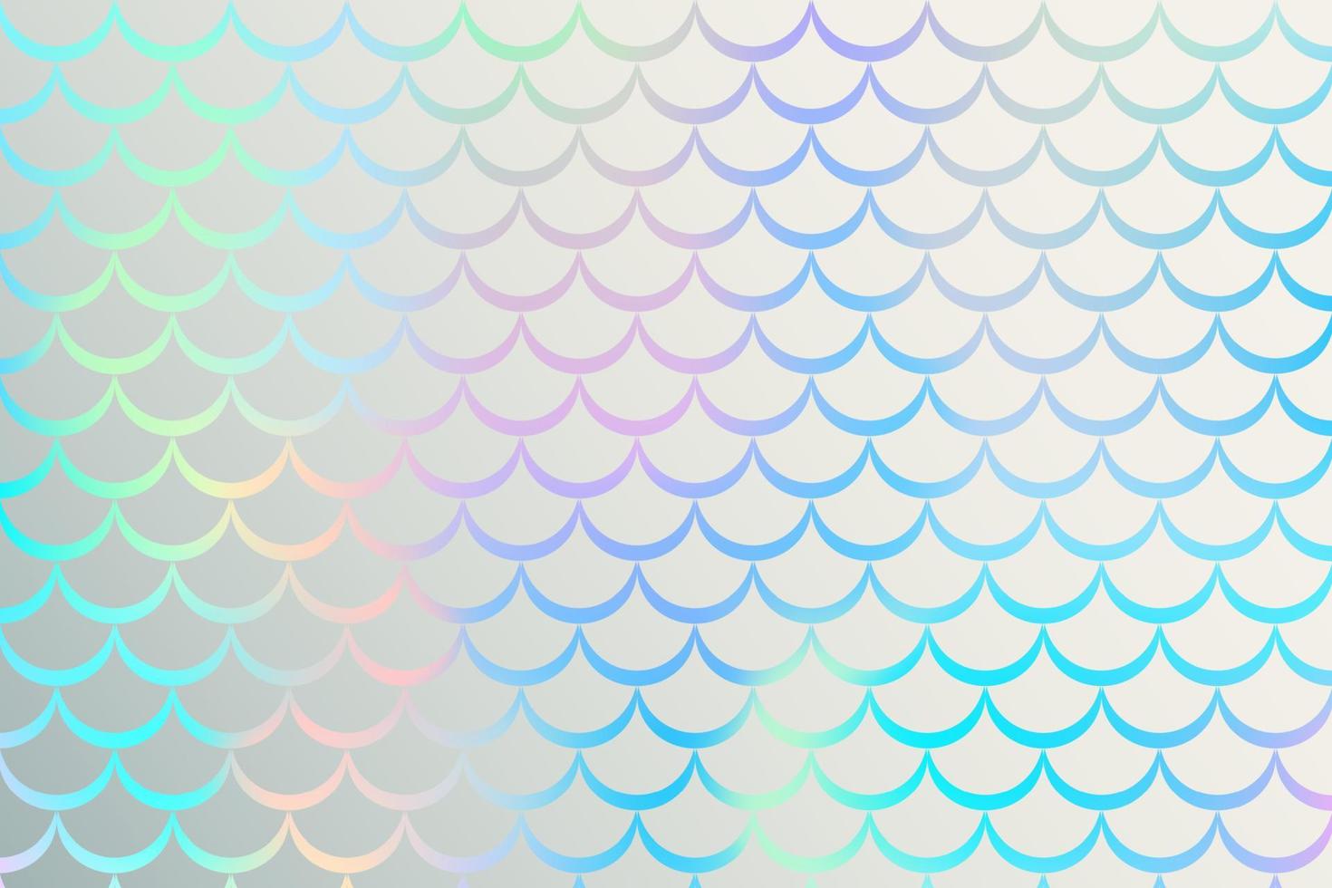 fundo de arco-íris de sereia com escala e estrelas. padrão de cauda de peixe glitter iridescente. textura de vetor kawaii.