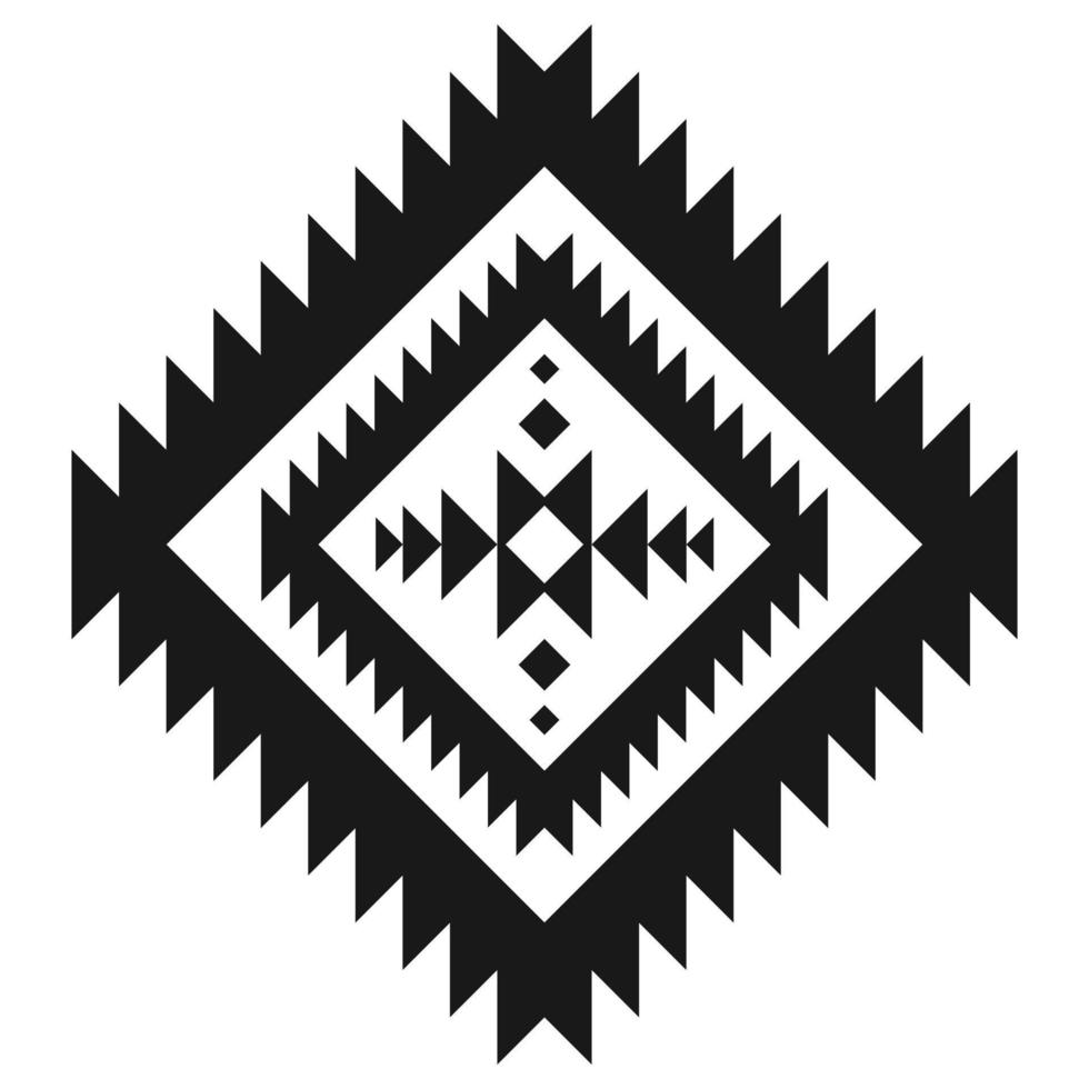 arte de padrão étnico geométrico. estilo americano, mexicano. ornamento tribal asteca de fundo. design para tecido, vestuário, têxtil, logotipo, símbolo. vetor