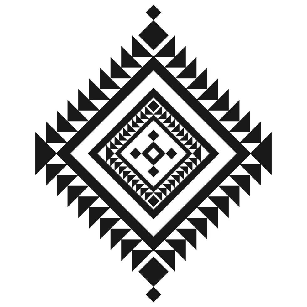 arte de padrão étnico geométrico. estilo americano, mexicano. ornamento tribal asteca de fundo. design para tecido, vestuário, têxtil, logotipo, símbolo. vetor