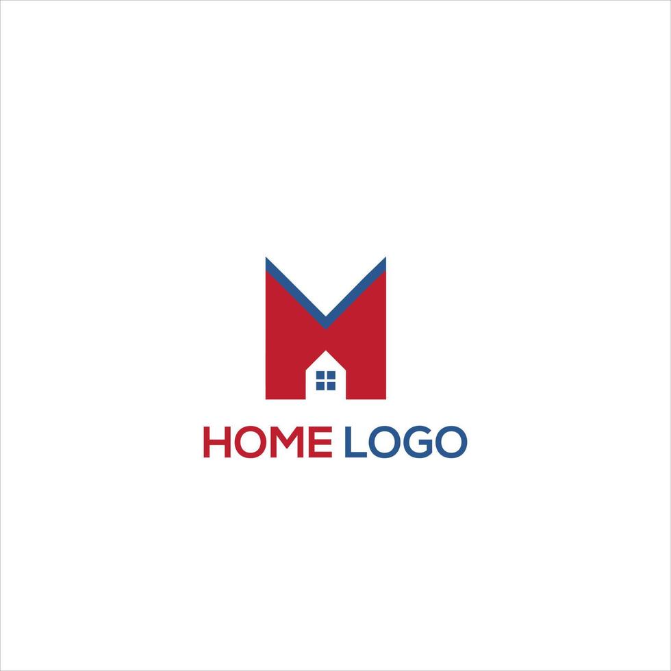 empresa imobiliária branding house design de logotipo de marca de palavra elegante vetor