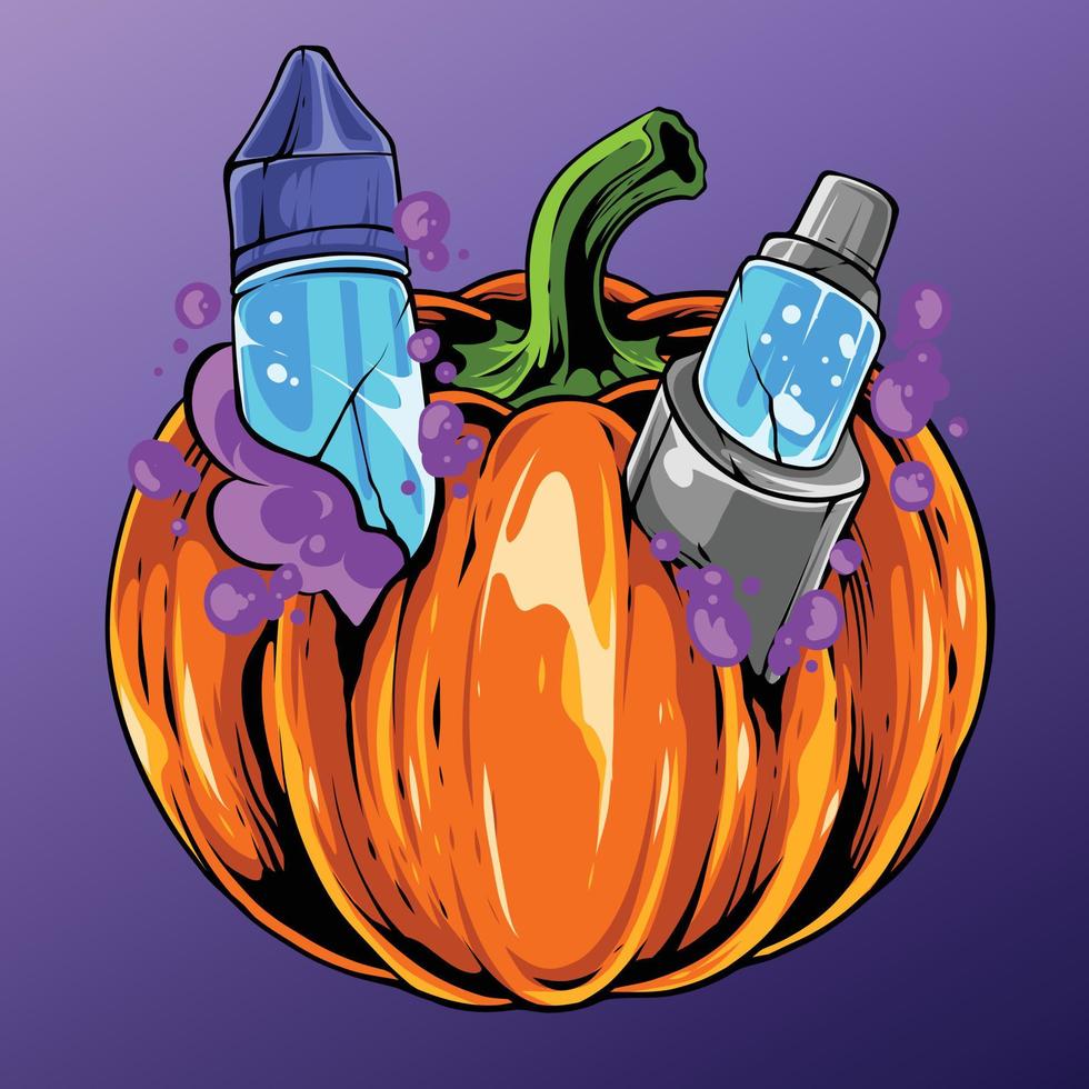 ilustração de arte especial de halloween vetor