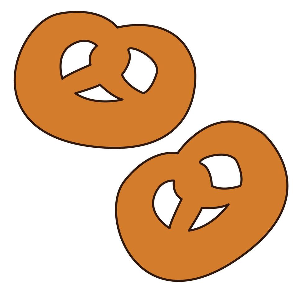 design de vetor de ícone de pão de oktober fest