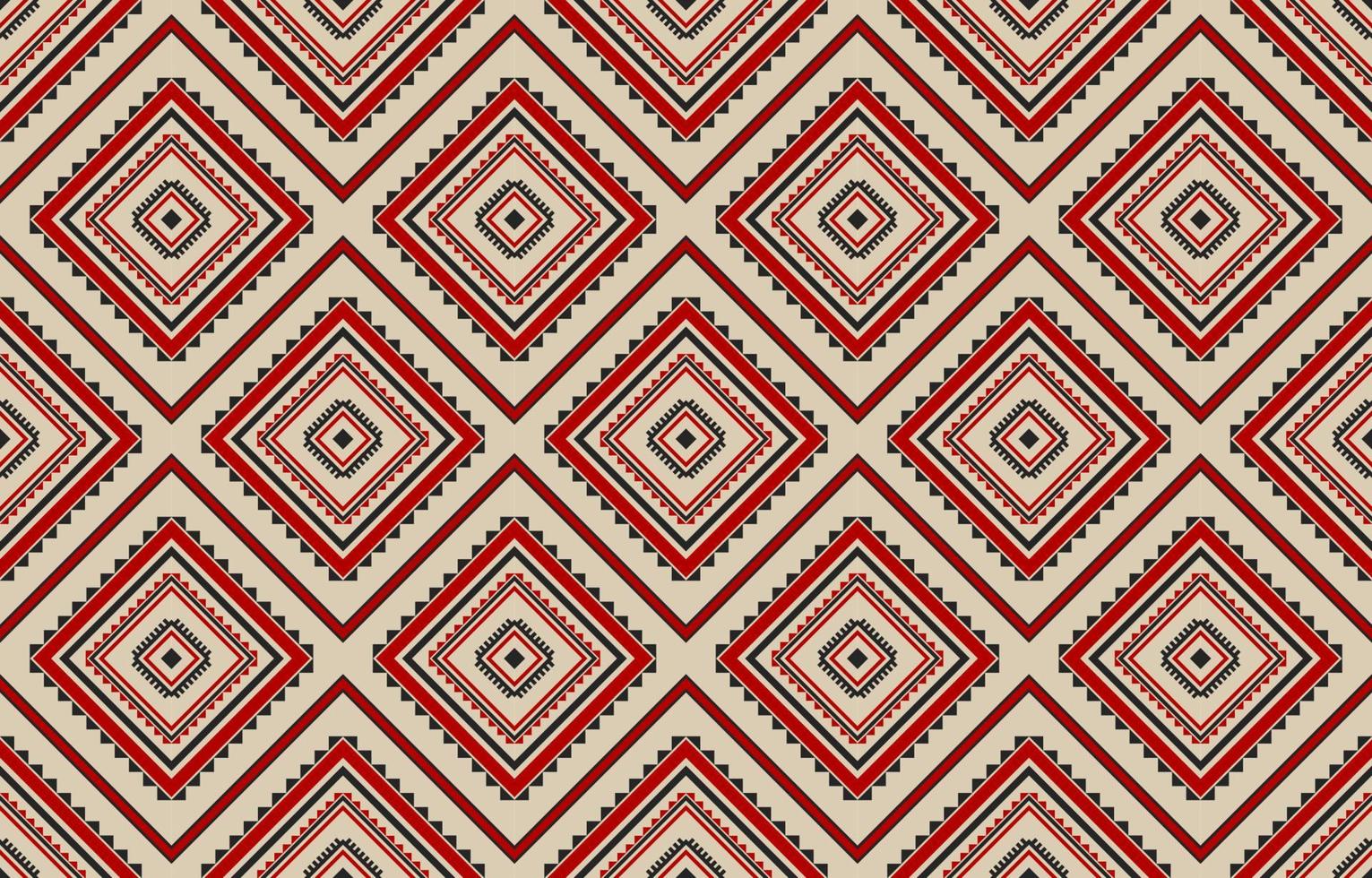 sem costura padrão geométrico étnico em tribal. tecido estilo indiano. impressão de ornamento de arte asteca. vetor