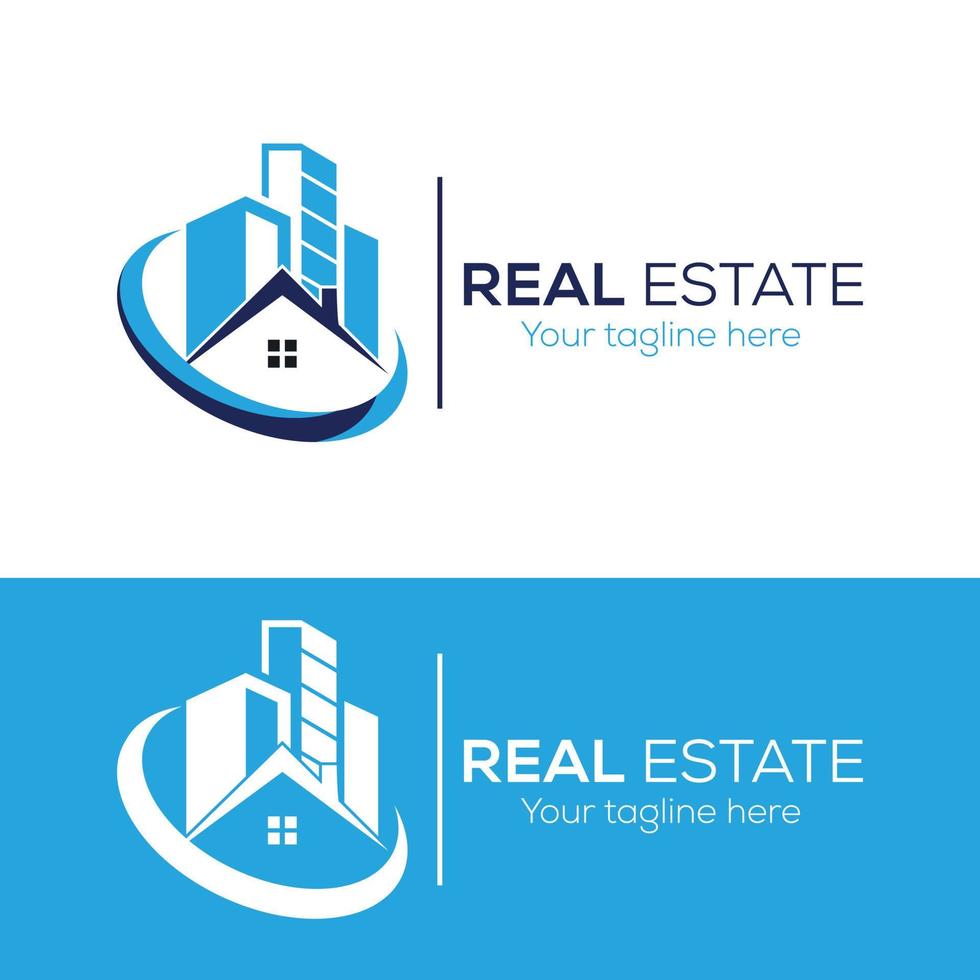 logotipo imobiliário vetor