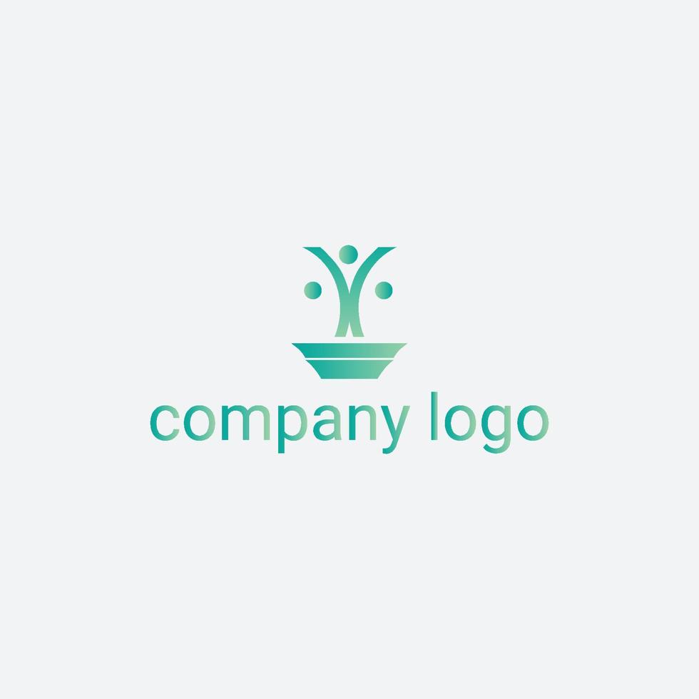negócios abstratos de logotipo criativo e elemento de modelo de design de logotipo de vetor plano.
