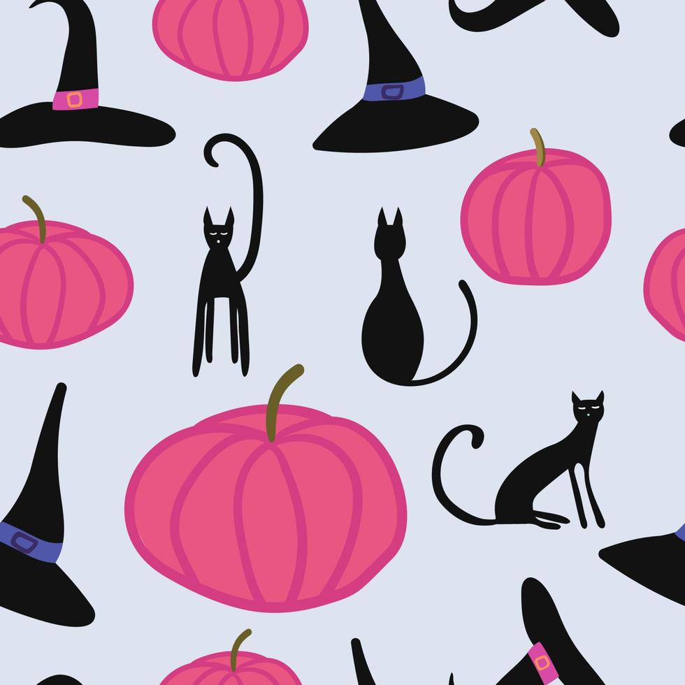 Desenho de adesivo de gatinho fofo na coleção do dia de Halloween  [download] - Designi