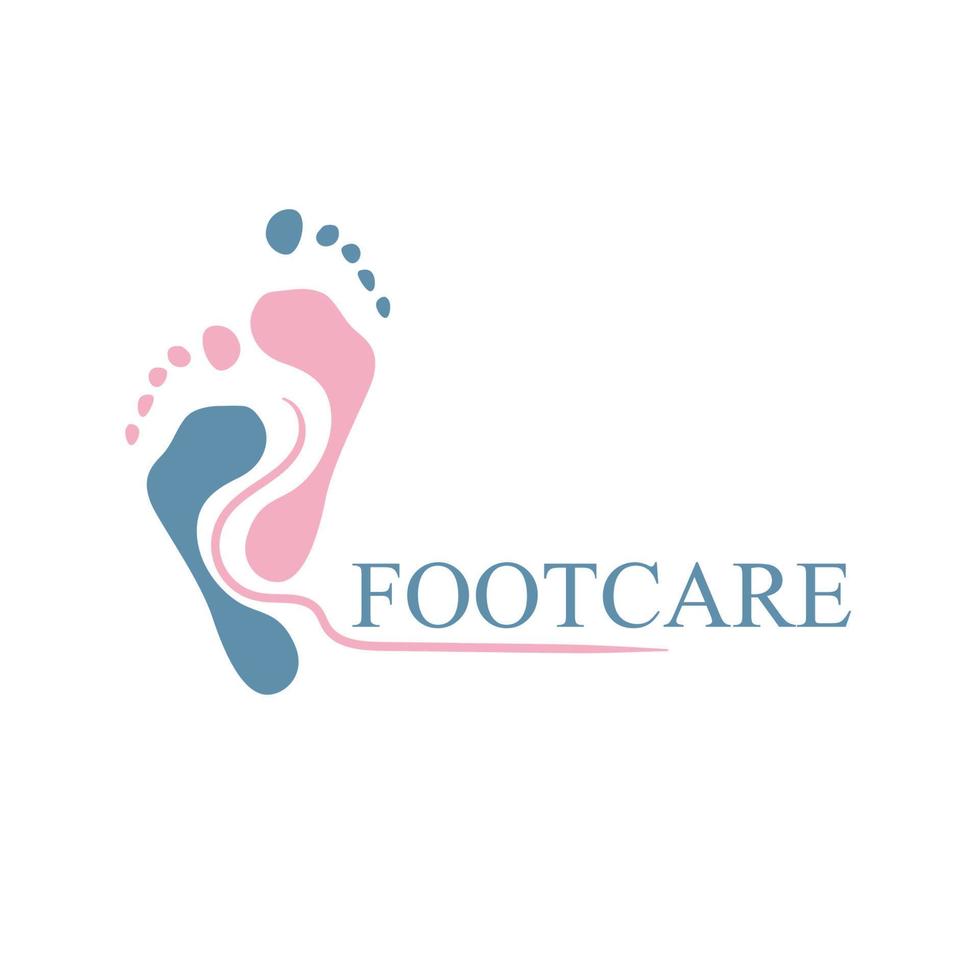 modelo correto de cuidados com os pés. procedimentos de banner cosmetológicos e médicos para articulações de tratamento e prevenção. vetor