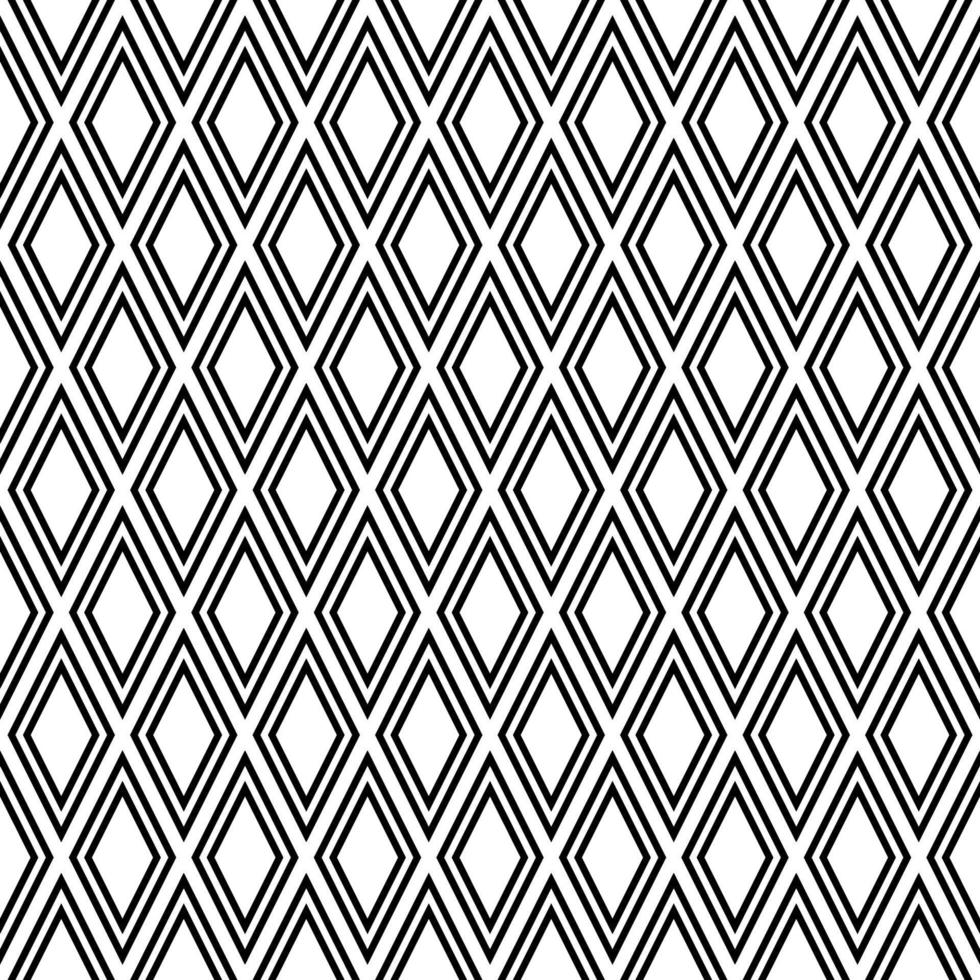 padrão de vetor geométrico abstrato sem costura, textura preto e branco