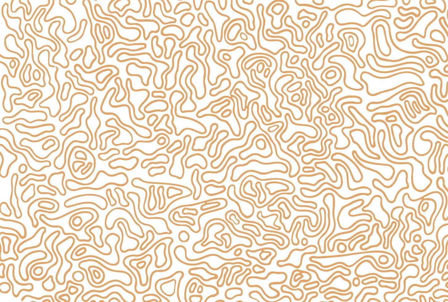 fundo de linhas orgânicas abstratas, padrão colorido de linha de labirinto vetor