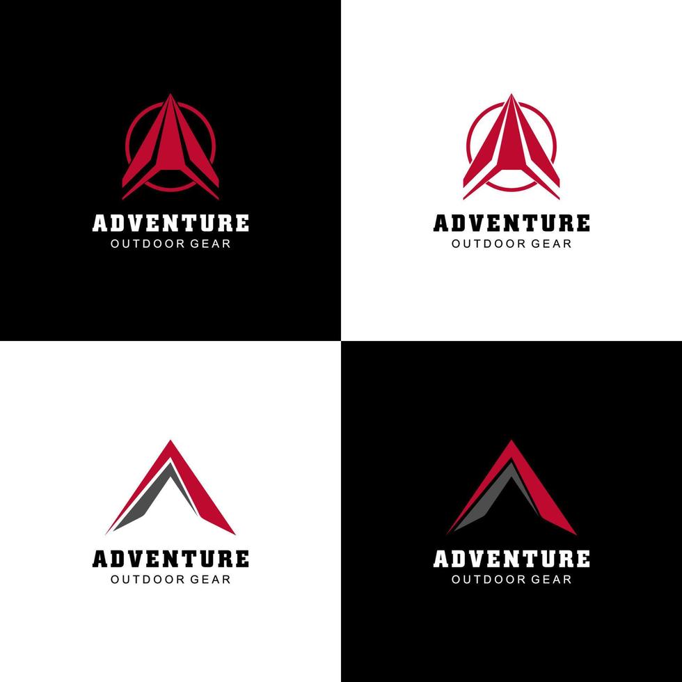 logotipo para aventura vetor