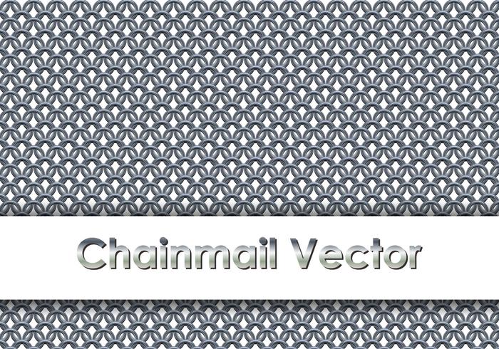 Fundo de Chainmail vetor